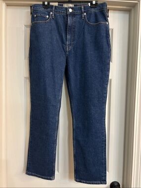 Everlane Original Cheeky Dark Blue Women's Straight-Leg Jeans